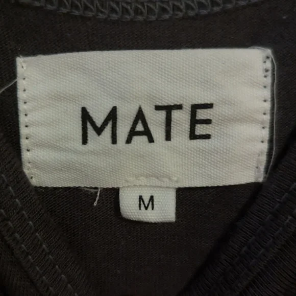MATE the Label Sleep Tank, M, Gray - Picture 4 of 5